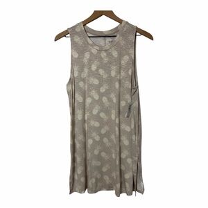 Torrid Pineapple Print Sleeveless Tunic Tank Size 1 (1X) NWT